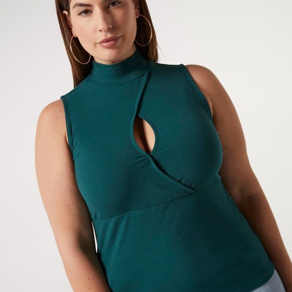 Haut sans manches avec avant croisé - Picture 5 of 5